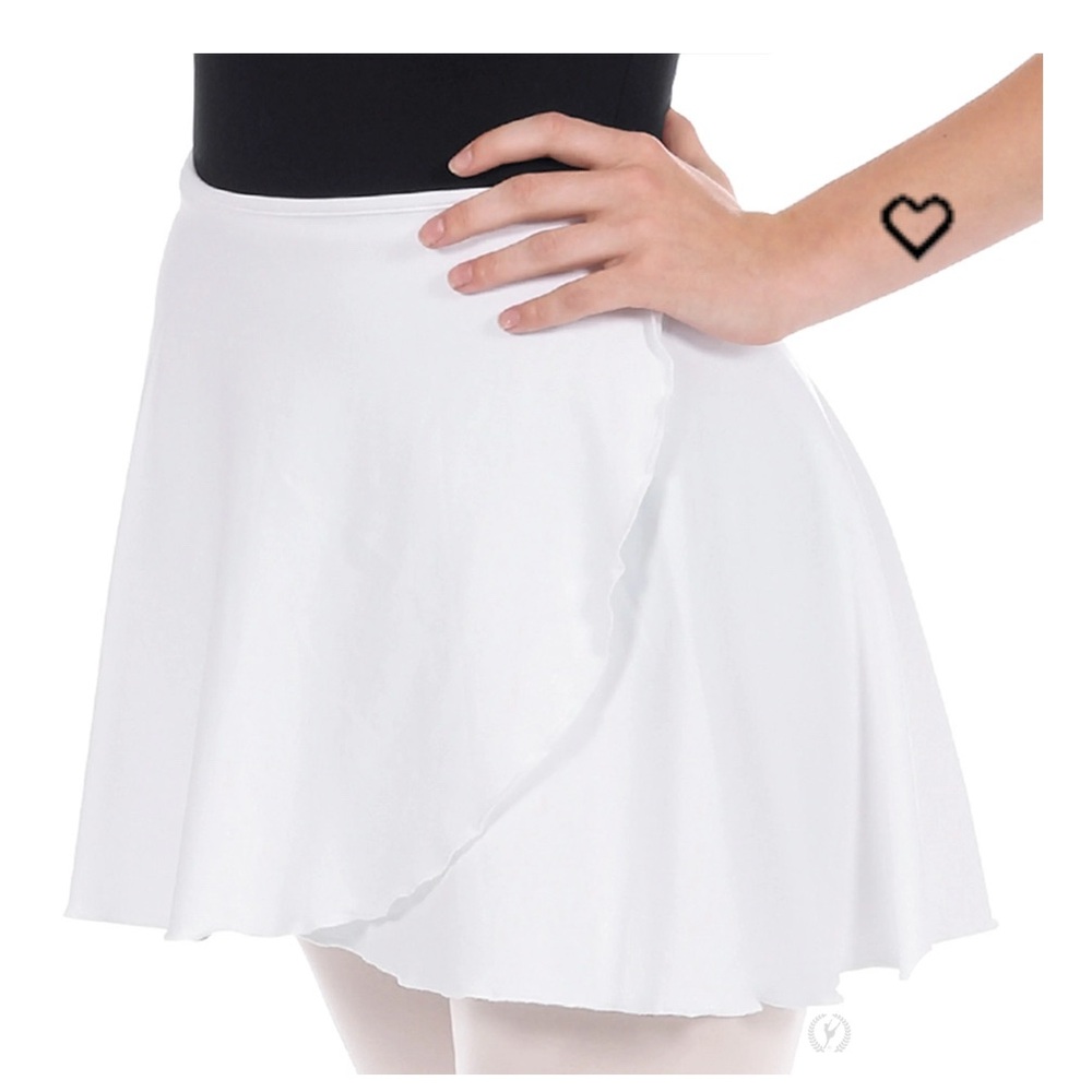 Eurotard White Ballet Wrap Skirt🤍